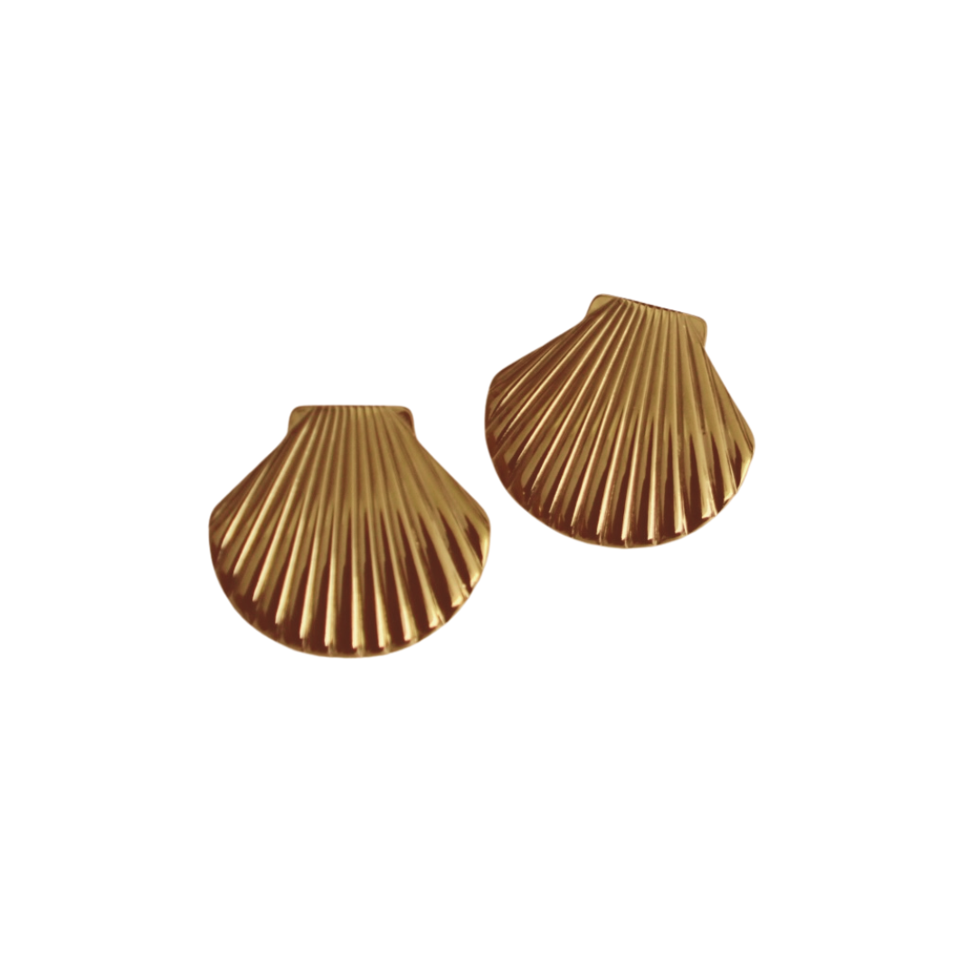 coquille earrings
