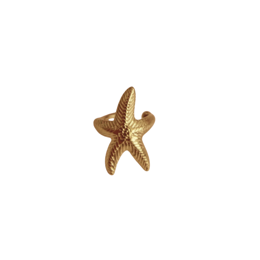 estrella de mar ear cuff