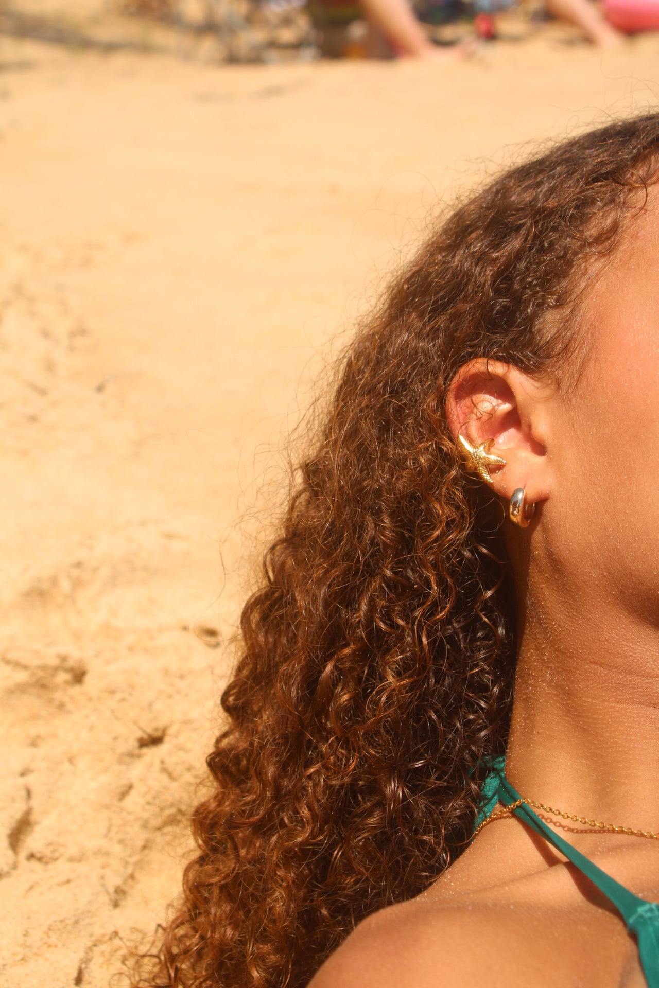 estrella de mar ear cuff