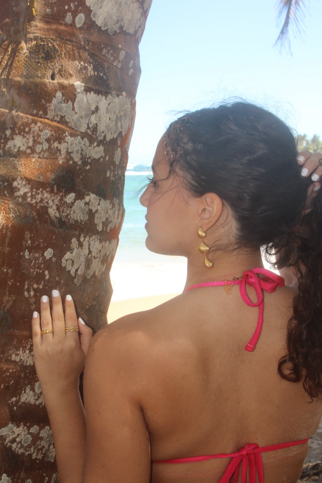 mar de vieiras earrings