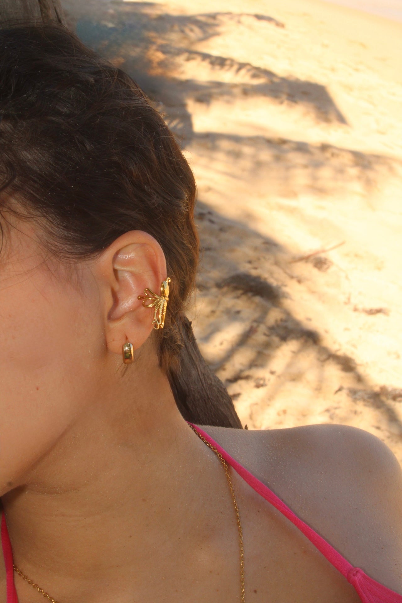 pulpo ear cuff